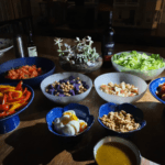 Salad bar free flow all day