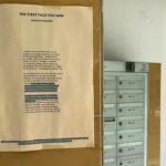 Poetry on wall