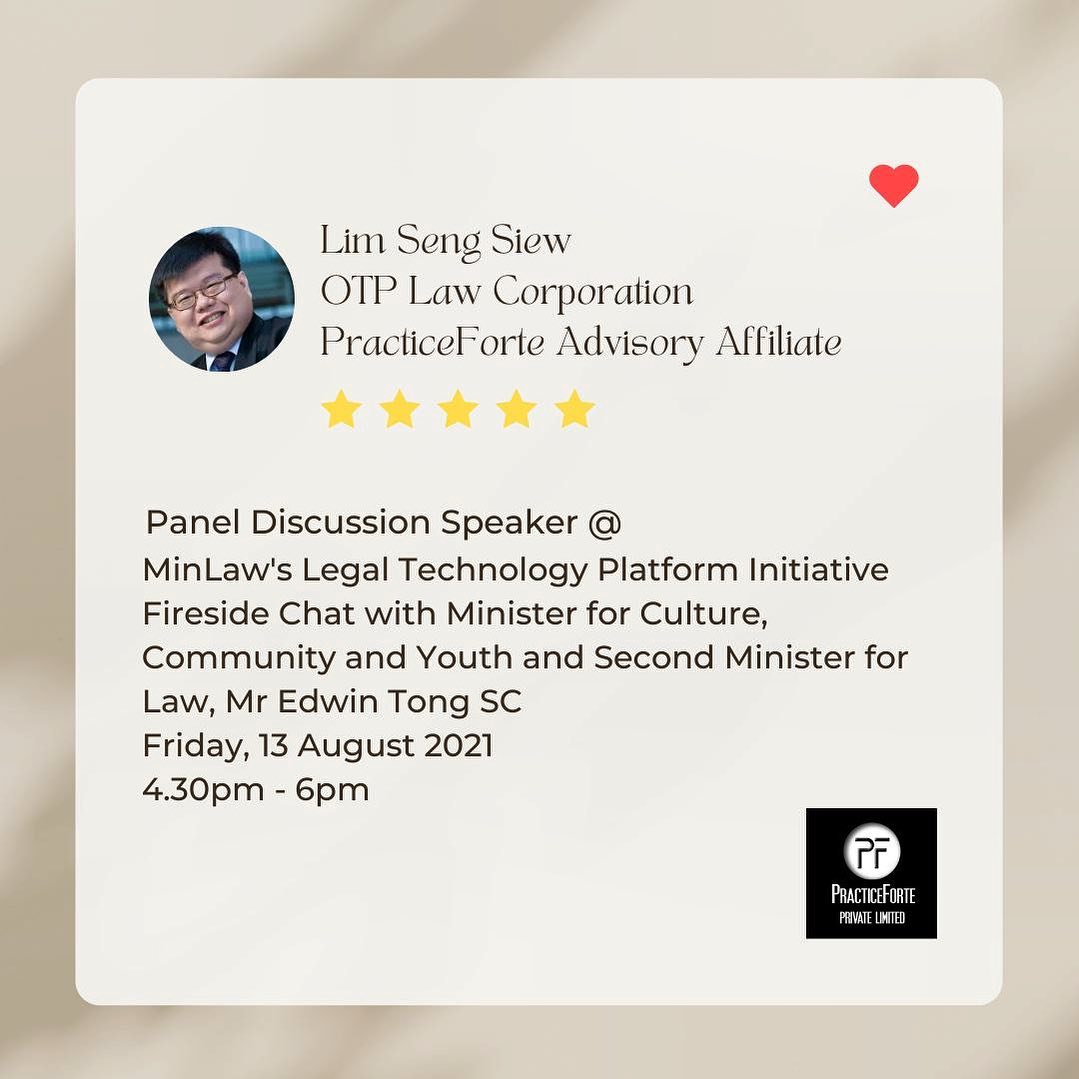 Min Law LTP Fireside Chat